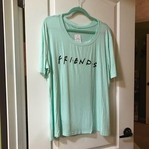 Plus size Friends sleep shirt